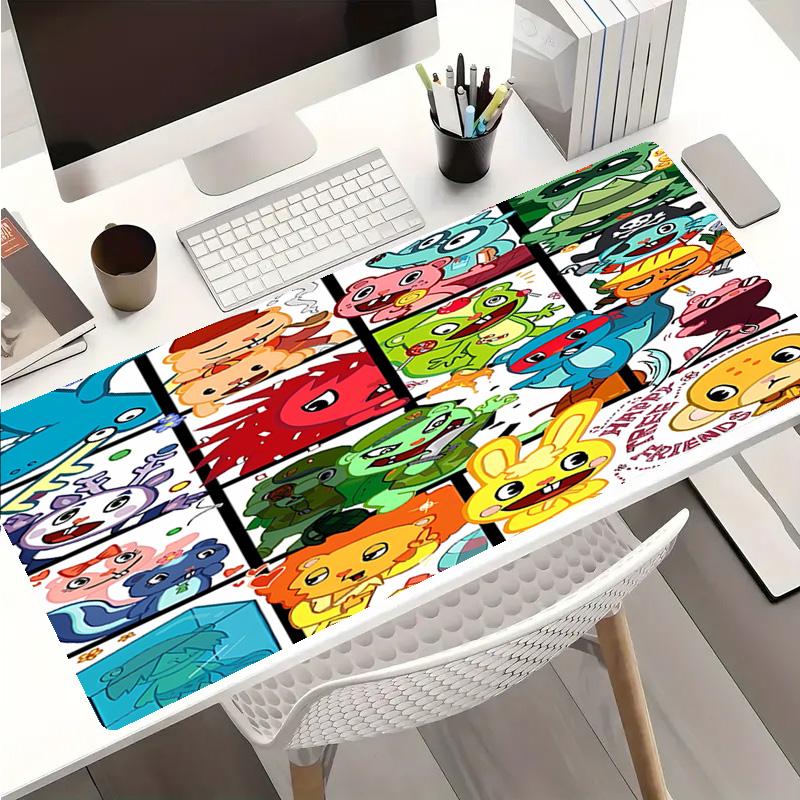 Happy Tree Friends2 Mouse Pad - Non-Slip Rubber Base, Smooth Surface for Work,Gaming,Office,And Home Use, Desk Mouse Pad