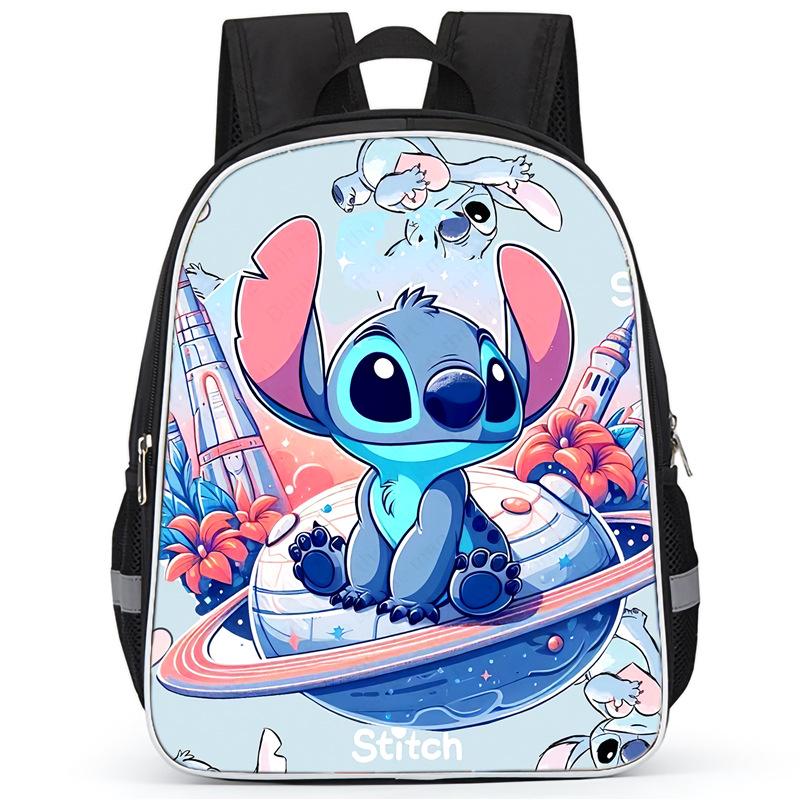 Stitch Peripheral Anime Backpack Men'S And Women'S School Bags