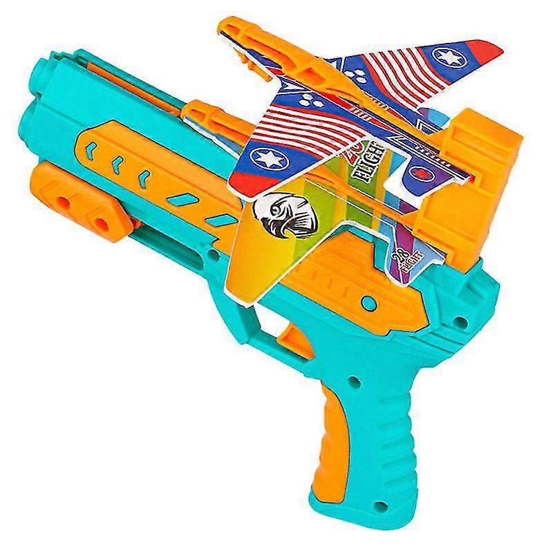 1 set of ejector toy foams catapult aircraft children outdoor flight toy