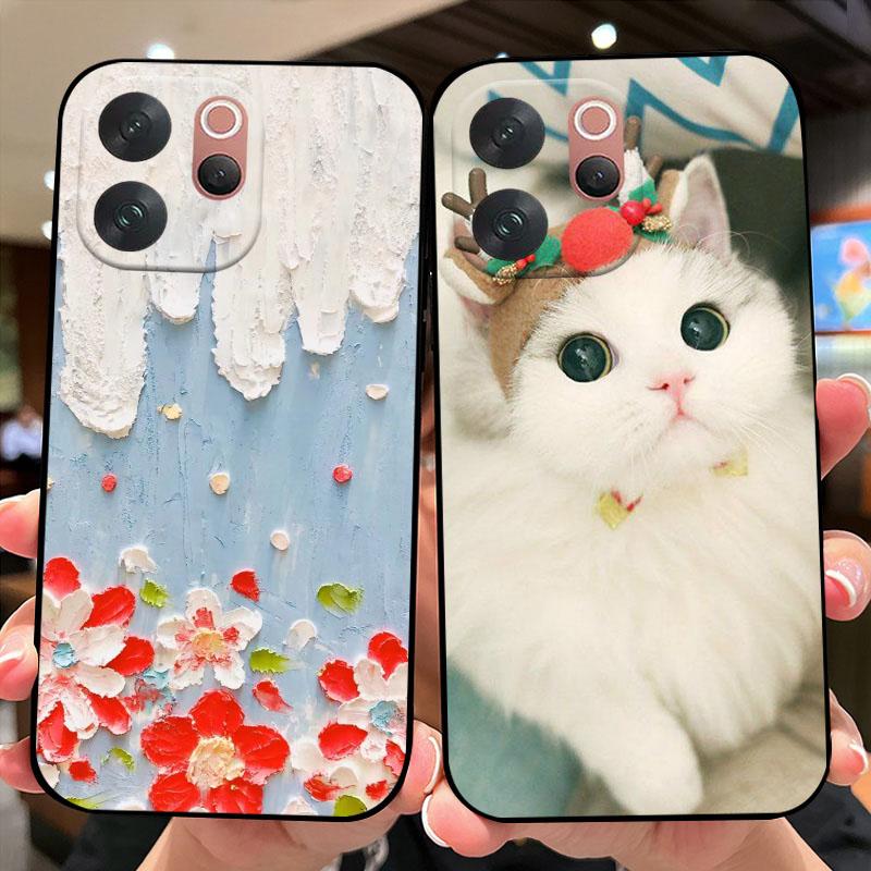 Case For Vivo V70 5G TPU Shockproof Back Cover For VivoV70 Elite V2548 Protective Phone Shell V 70 V2538 Soft Silicone Bumper