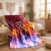 West Ham United Fußball Druck Flanell Decke Weich Warm Sofa Bett Überwurf Decke Für Zuhause Büro Schlafzimmer