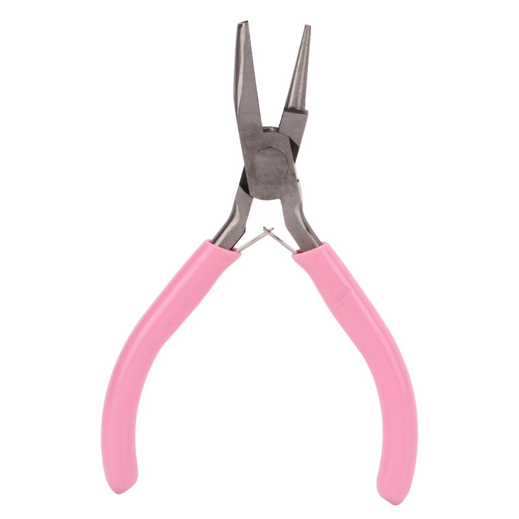 Jewelry Pliers Nonslip Handle Effort Saving Sturdy Durable Carbon Steel Wide Application Wire