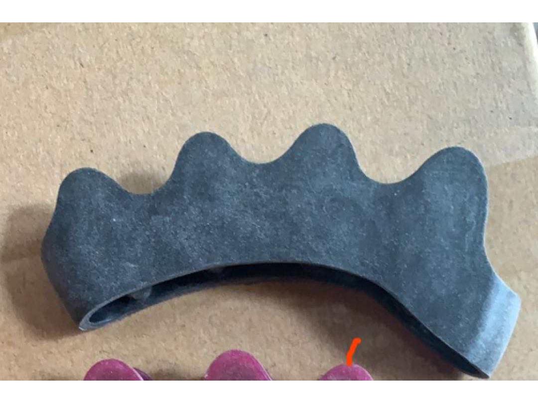 

Силиконовый корректор косточки большого пальца стопы и разделитель для пяти пальцев при вальгусной деформации большого пальца стопы One Size чёрный