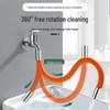 Stainless Steel Universal Faucet Extender - Splash-Proof Bathroom Sink Attachment