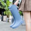 Women's Rainboots Classic British Commuter Water Boots High Rubber Non-slip Shoes Rain Boots Women