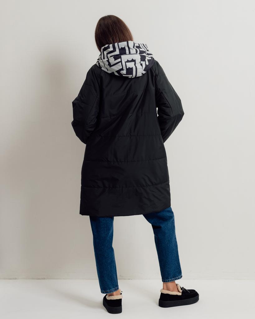 Kurtka długa przejściowa Jc.Rosy Pink 2926 50 czarna