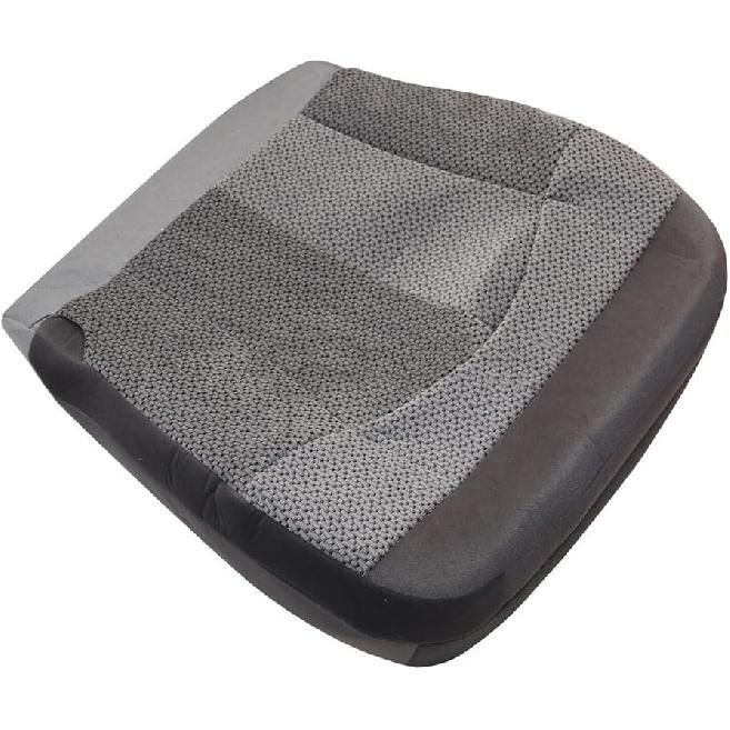 Gray Driver Side Bottom Replacement Cloth Seat Cover Compatible with Ford F150 XLT 1999-2003