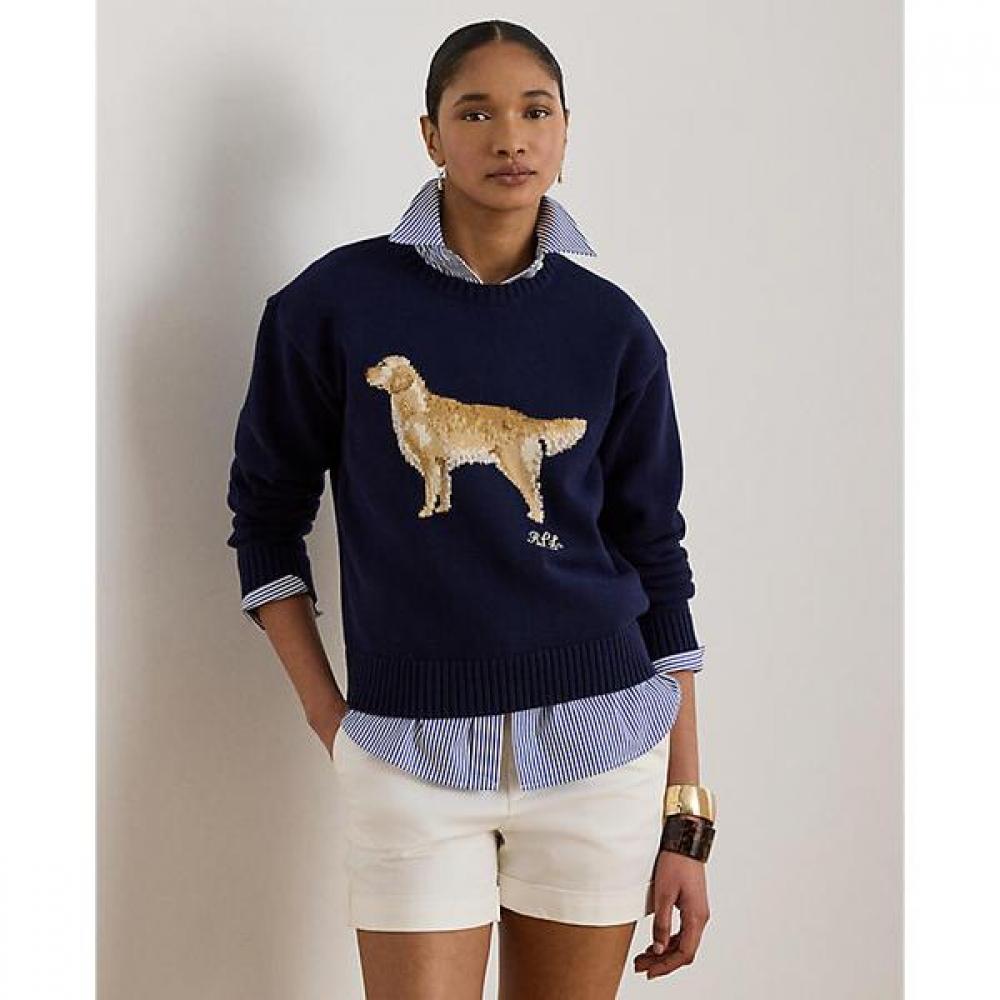 

Свитер Lauren Ralph Lauren с золотистым ретривером Wmlrswes6820944999 S
