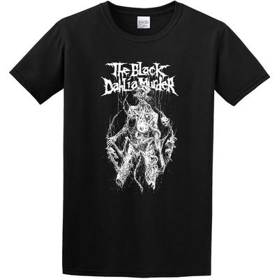 WUWEICHEN T-Shirt Black Dahlia Murder Temptress Death Metal Band Graphic Top Printed Mens T-Shirt Black