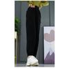 Plush Plus Velvet Thickened Autumn and Winter Large Size High Waist Wear Warm Casual Foot Ties Sports Harunwai Pants Trousers Women's Clothing