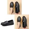 Spring Womens Shoes With Waterproof Synthetic Leather Casual Slipon For Daily Wear