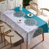 Changbaosen Simple Floral Waterproof PVC Tablecloth