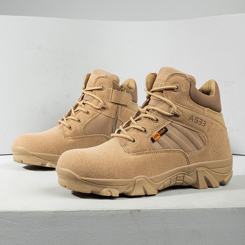 6675 Men's Shoes Outdoor Workwear Boots Battlefield Training High Top Plus Size Off-road Hiking Desert