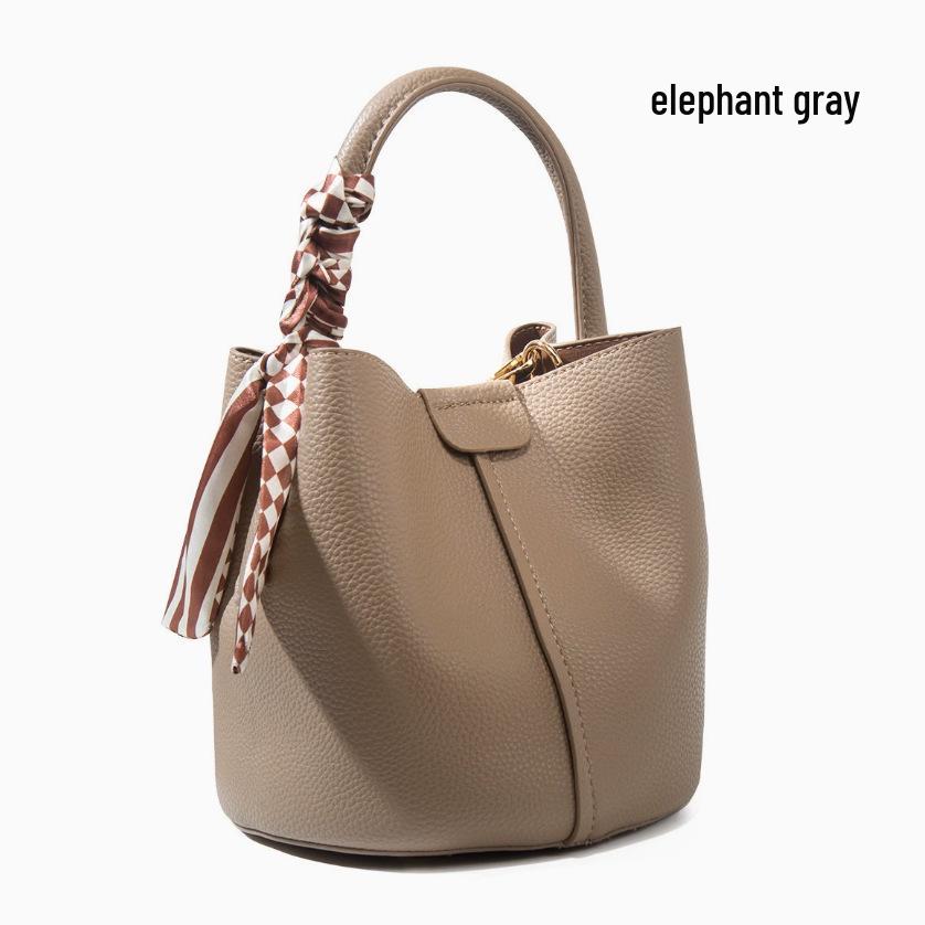 2024 Summer Women's Small Bucket Handbag: Niche Design, High-End Commuter Crossbody Bag