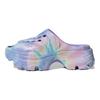 Stella McCartney X Adidas SMC Thick Sole Versatile Non-Slip Slide Sandals Women Sandals Purple Pink HP6713