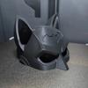 Cat Bat Mask Reusable Cat Cosplay Mask Lightweight Bat Kitty Mask for Halloween Parties Fun Photo Prop