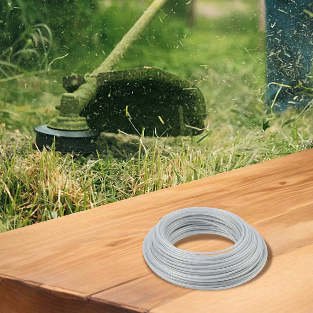 For Lawn Mowers Heavy Duty Wire Lawn Maintenance Heavy Duty Trimmer Wire Long Lifespan Tangle-free Wear-resistant