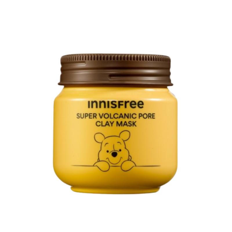 

Innisfree Super Volcanic Pore Clay Mask – Winnie the Pooh Limited Edition 100ml | Deep Pore-Cleansing Clay Mask with Jeju Volcanic Clusters