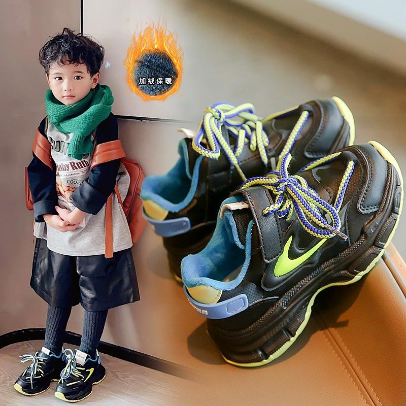 Новые осенние и зимние детские спортивные туфли для девочек — фото 5