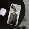 Rene Magritte Art Phone Case Cover for iPhone 11 12 13 Mini 14 15 Plus 16 Pro Max 17 Air 7 8 + SE Art Customized Fundas 11 12 13