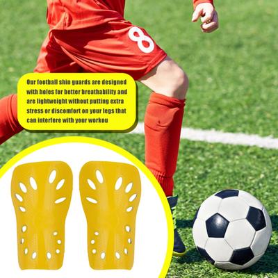 1 Pair Soccer Shin Guard Lightweight Breathable Calf Protective Gear Shin Guard Sleeves Ergonomic Protective Soccer Equipment