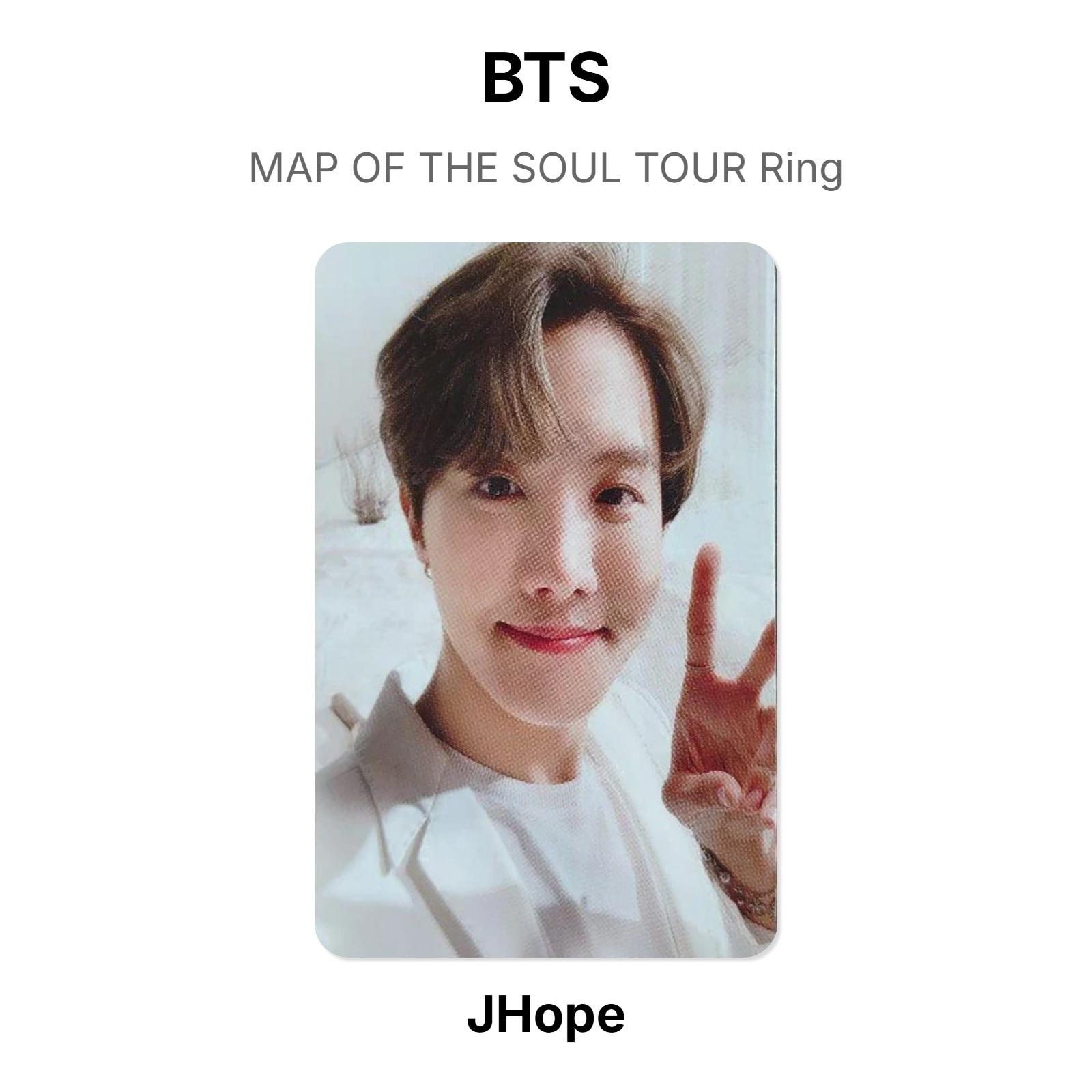 BTS MAP OF THE SOUL TOUR Ring Official Photocard J-Hope