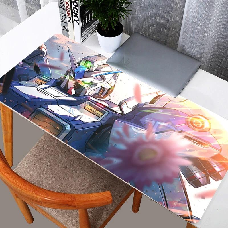 Mouse Pads Gundam Mouse Pad Gaming Accessories Computer Keyboard Gamer Designed Specifically for Esports Games Mousepad