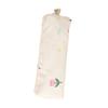 Flower Print Pencil Bag Zippered Pen Case Corduroy Pencil Bag Corduroy Pen Pouches Stationery Bag for Student School