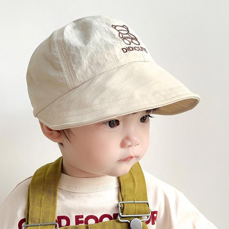 Baby Sun Hat Spring and Autumn Baby Cap Summer Men and Women Children Big Brim Quick Drying Sunscreen Bucket Hat Thin