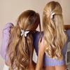 1/3Pcs Set New French Acetate Hair Clamp Retro Colorful Butterfly Hair Claw Women Bow Hair Clip Crab Barrettes Hair Accessories For Girl