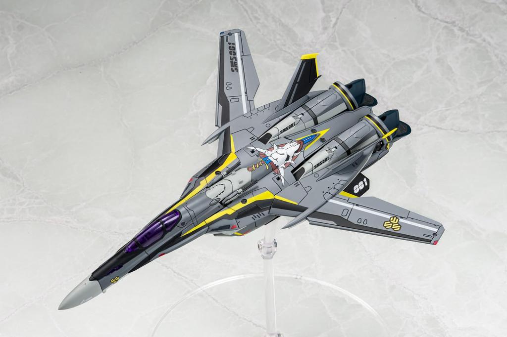 Aoshima Bunka Kyozai VFG Macross F Super Messiah Approximately 155mm Plastic Model Kit VF-25S MC-18 (Airplane), Tall, Pre-Colored