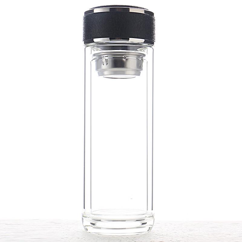 Business Portable Double-Layer Glass Tea Infuser