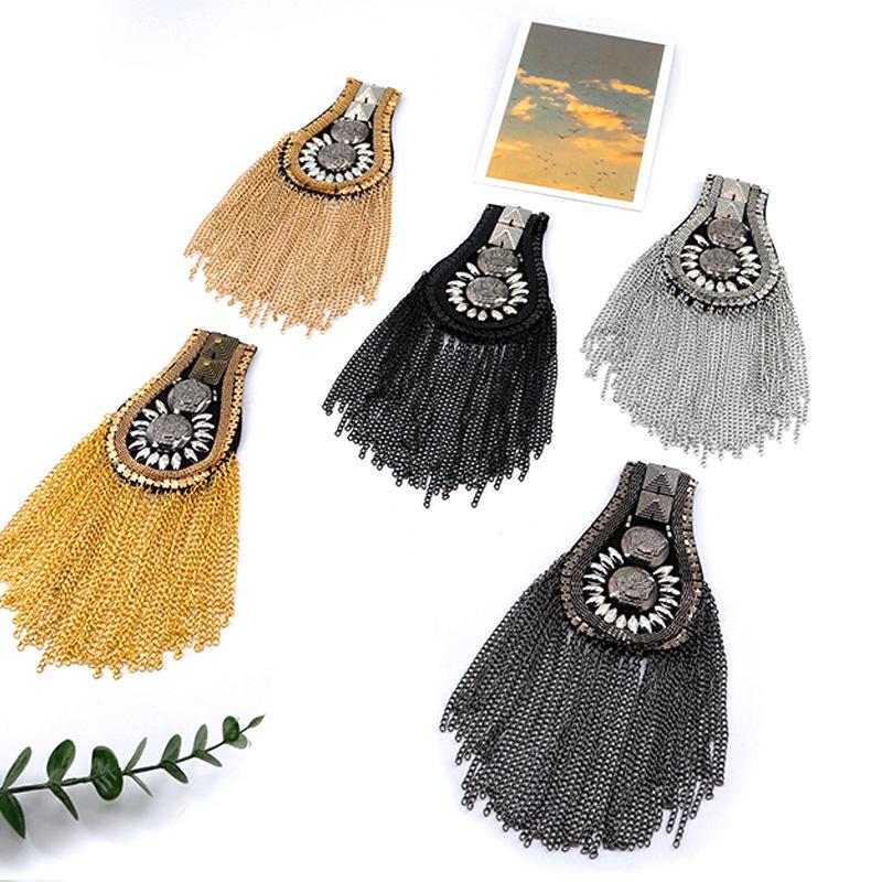 Tassel Epaulet Pendant Chain for DIY Fashion Accessories