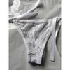 Lace Lace-up Pants Women's Transparent Sexy Teasing Thong Perspective Women's Sex Panties Fat M Panties