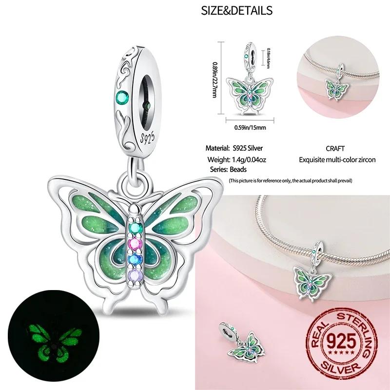 Copper Luminous Astronaut Planet Spaceship Elf Deer Charms Beads Fit Diy Original Bracelets Necklace Jewelry