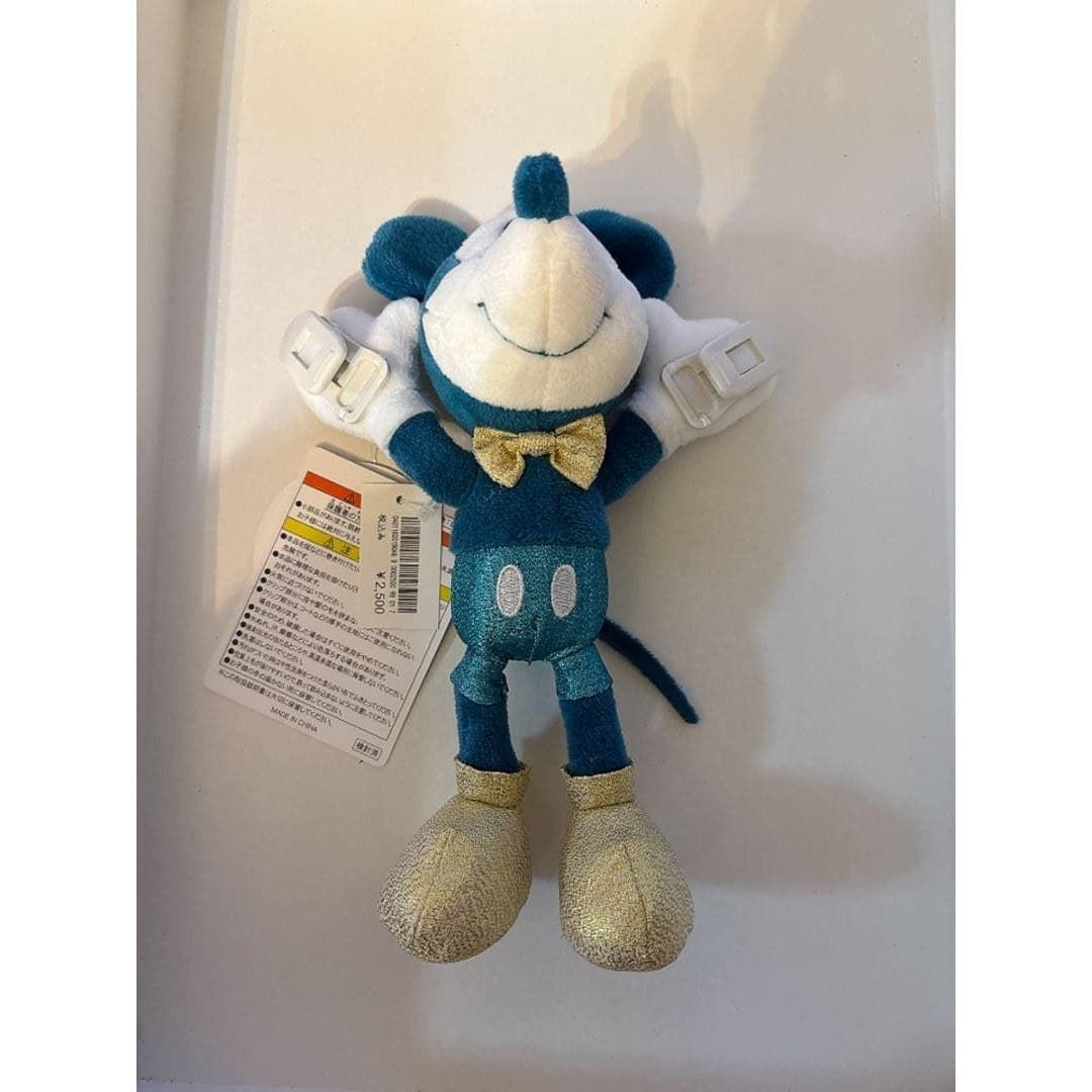 Disney Sea 25th Anniversary Mickey Shoulder Plush Badge
