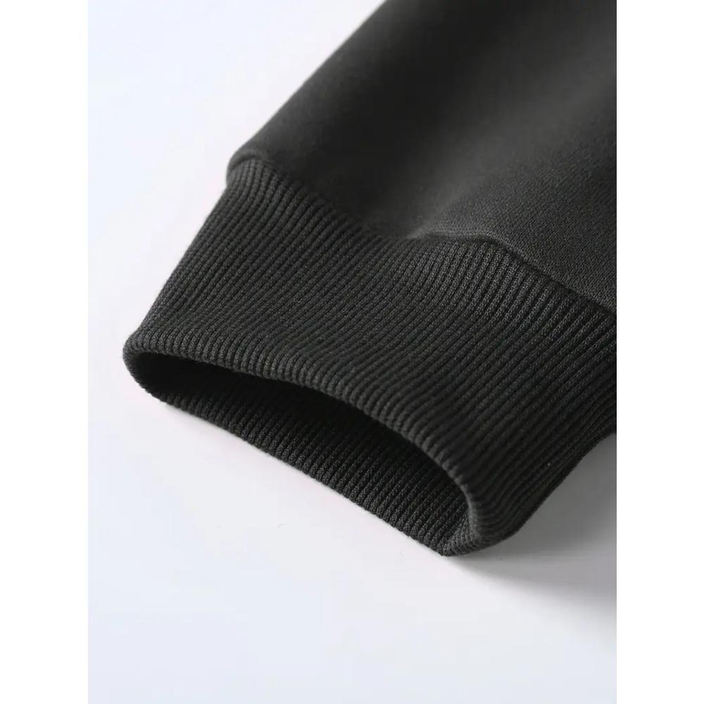 Men's Casual Loose Fit Hooded Sweatshirt with Zipup Hoodie Men's Zipper Hoodie Letter Full zip sportswear for teenagers