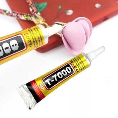 2Pcs T-7000 Universal Adhesiveness Waterproof Eco-friendly Glue Strong Black Permanent Multi-purpose Repairing Glue