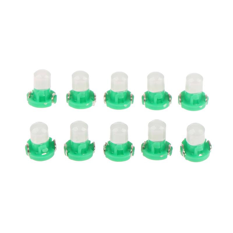 10Pcs T3 Dash Indicator Light Panel Bulb Cob 1Smd Wedge Led Instrument Lamp