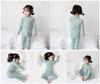 Unisex Baby Cotton Thermal Set: Cozy Brushed High-Neck Top & Trousers for Autumn/Winter