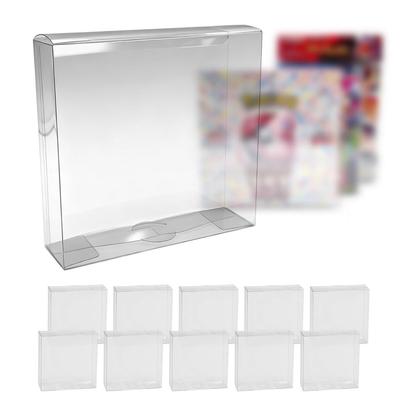 Card Box Storage Clear [Special Offer] Pokémon Case, Fade-Resistant, Shrink-Wrapped Loader, 10-Pack