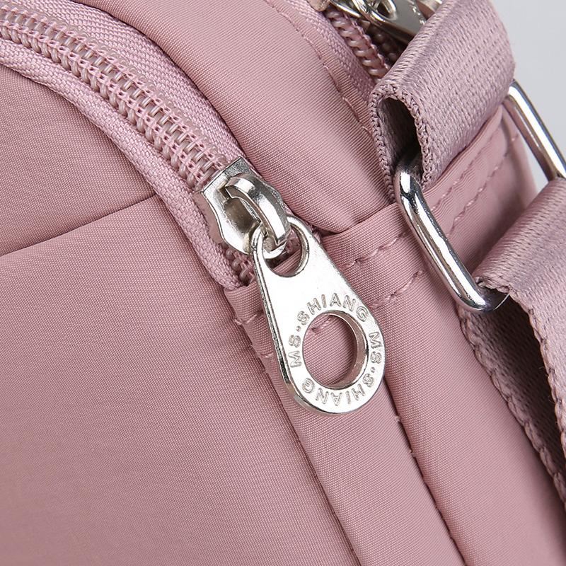 Crossbody Bag for Women Large Capacity Waterproof Nylon Multi Pocket Adjustable Wide Strap Travel Shoulder Satchel Daily Purse