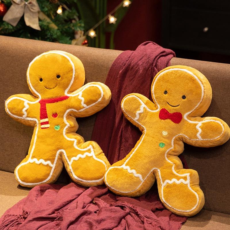 17cm Gingerbread Man Plush Toys Kawaii Plush Doll Exquisite Christmas Party Decorations Cute Christmas Festival Gifts For Friend