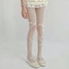 Lolita Pantyhose, Sweet And Uncropped Pineapple Bottoming Socks, Pure Desire Stitching, Small Floral Stockings