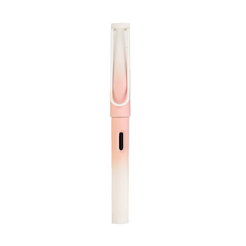 Morandi Gradient Fountain Pen: Customizable Calligraphy Pen with Logo Printing, EF/F Nib, and Ink Cartridges.