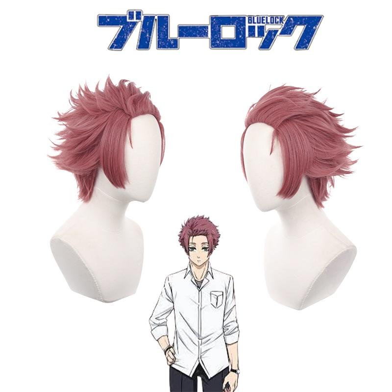 Halloween Costume Wig Blue Lock Itoshi Sae Cosplay Heat Resistant Short Hair