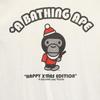 A Bathing Ape Made In Japan Print Short Sleeve T-shirt S White System Men's Used