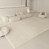 Wabi-sabi Style Carpets for Living Room White Bedroom Decor Plush Carpet Modern Thickened Minimalist Rug Fluffy Soft Bedside Mat