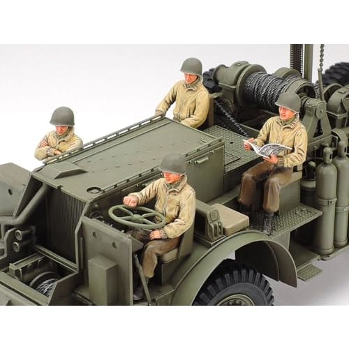 Tamiya 1/35 Military Miniature Series No. 230 U.S. Army 40-Ton Tank Transporter Dragon Wagon Plastic Model 35230 Green