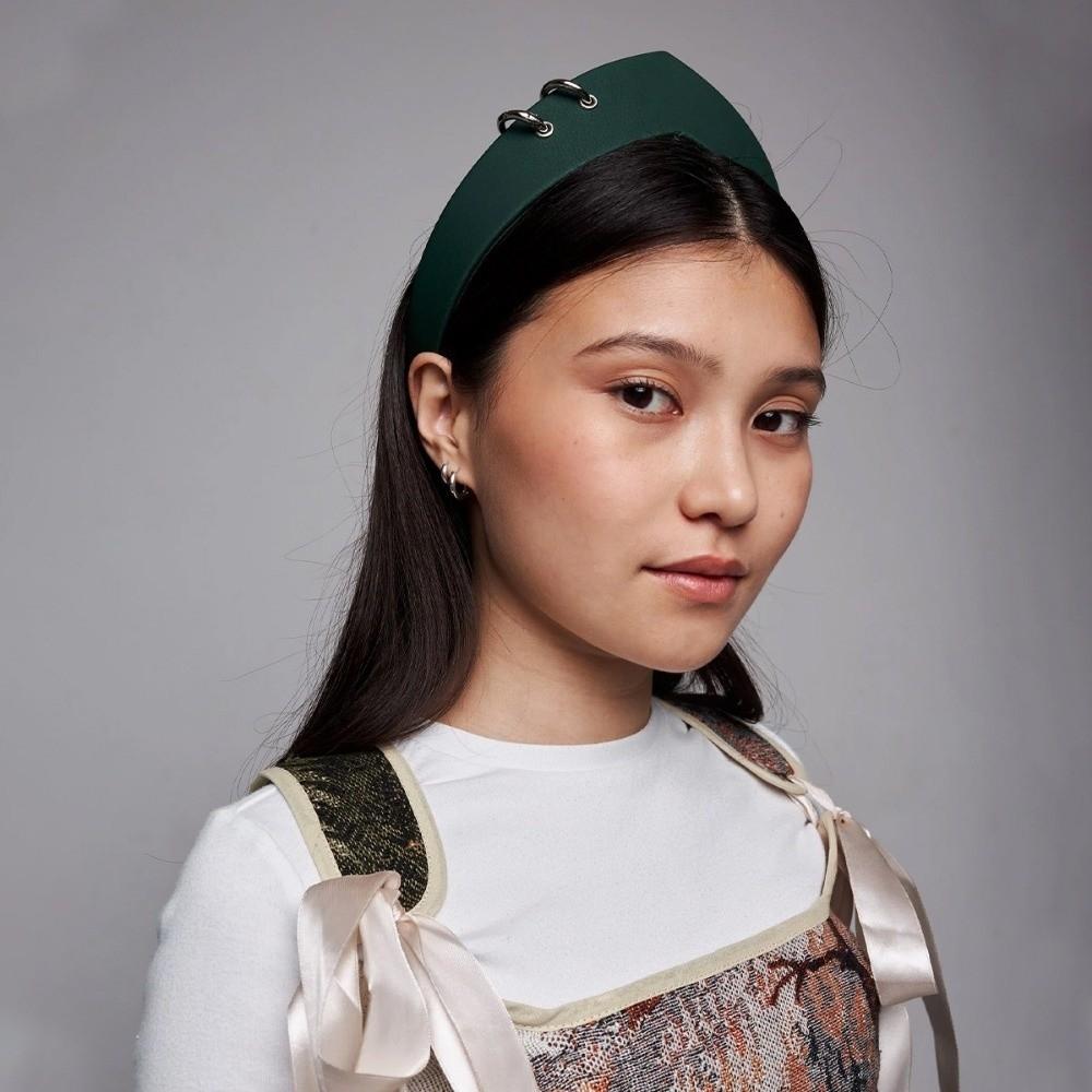 Anti Slip Women Hairband Velvet Triangle Headband Vintage Hair Clip Headband Hair Accessories